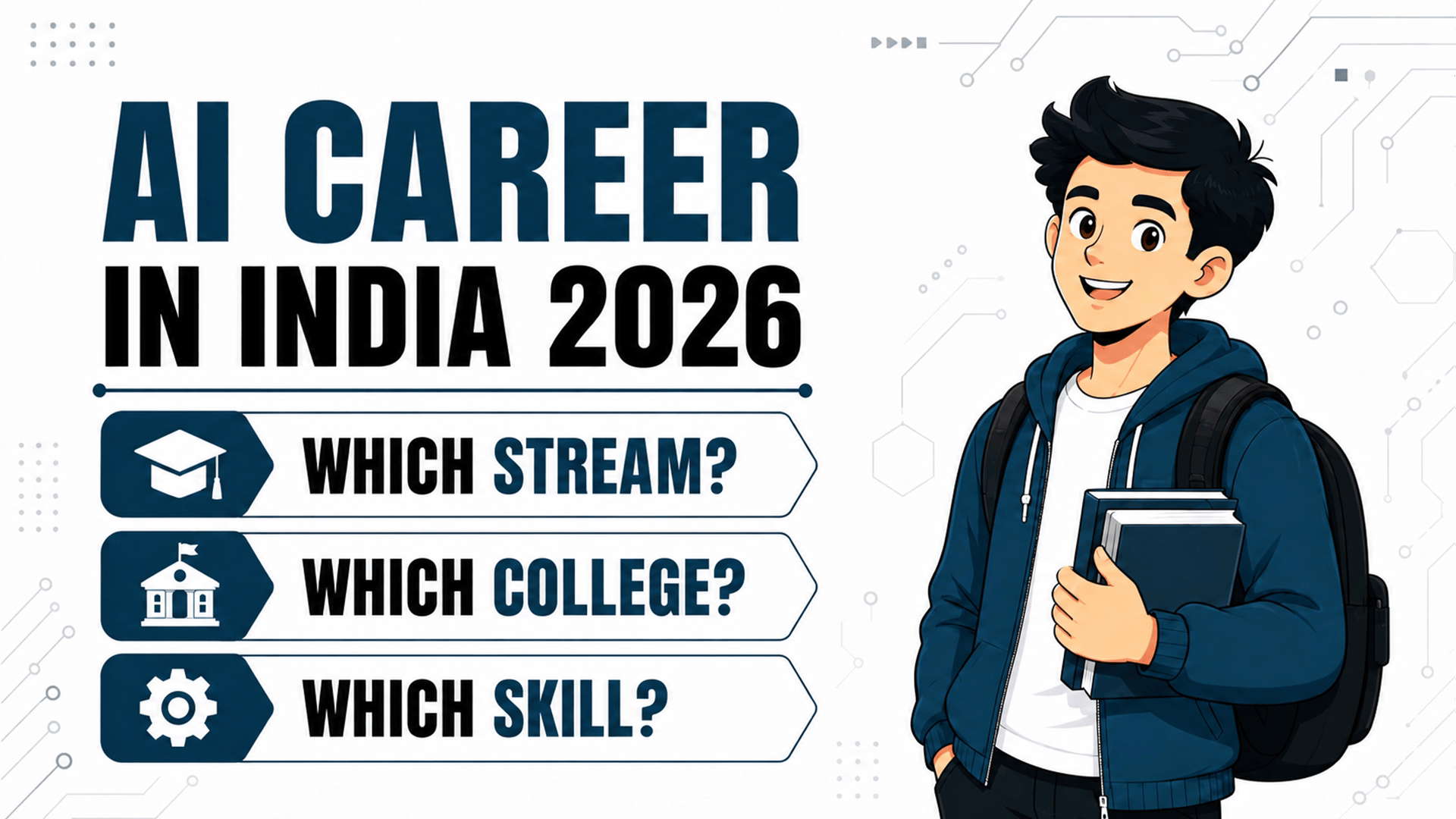 AI Career in India 2026: Which Stream, Which College, Which Skill?