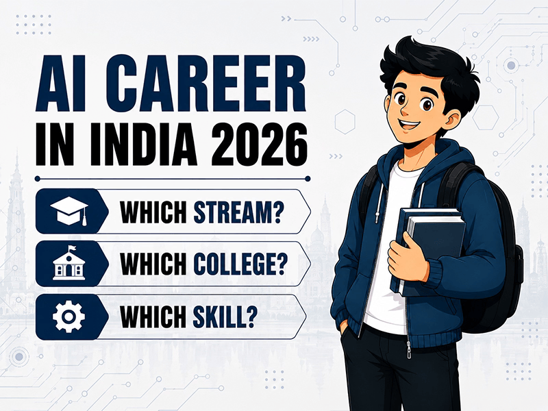 AI Career in India 2026: Which Stream, Which College, Which Skill?